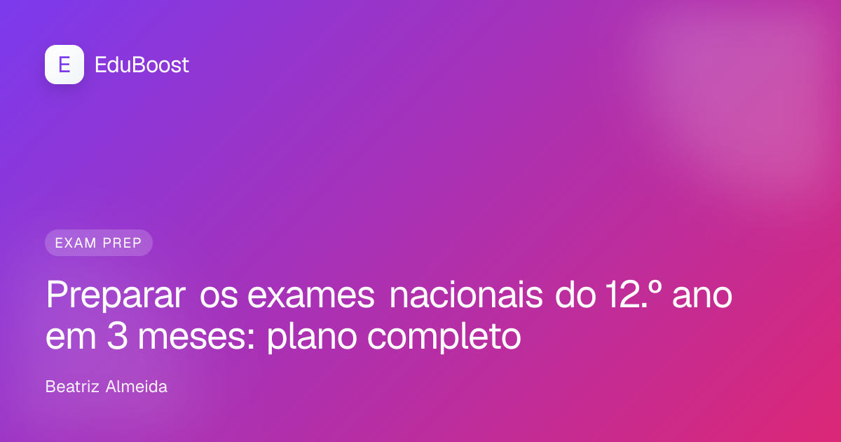 Aluno do 12.º ano a preparar-se para os exames nacionais com livros e apontamentos