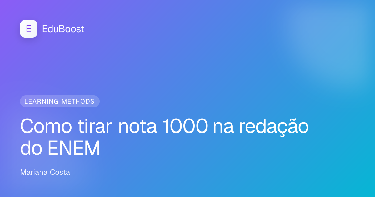 Mão escrevendo redação com estrutura clara e argumentação marcada