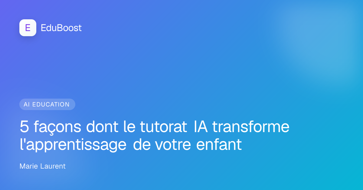 Enfant apprenant avec la technologie dans une salle de classe lumineuse