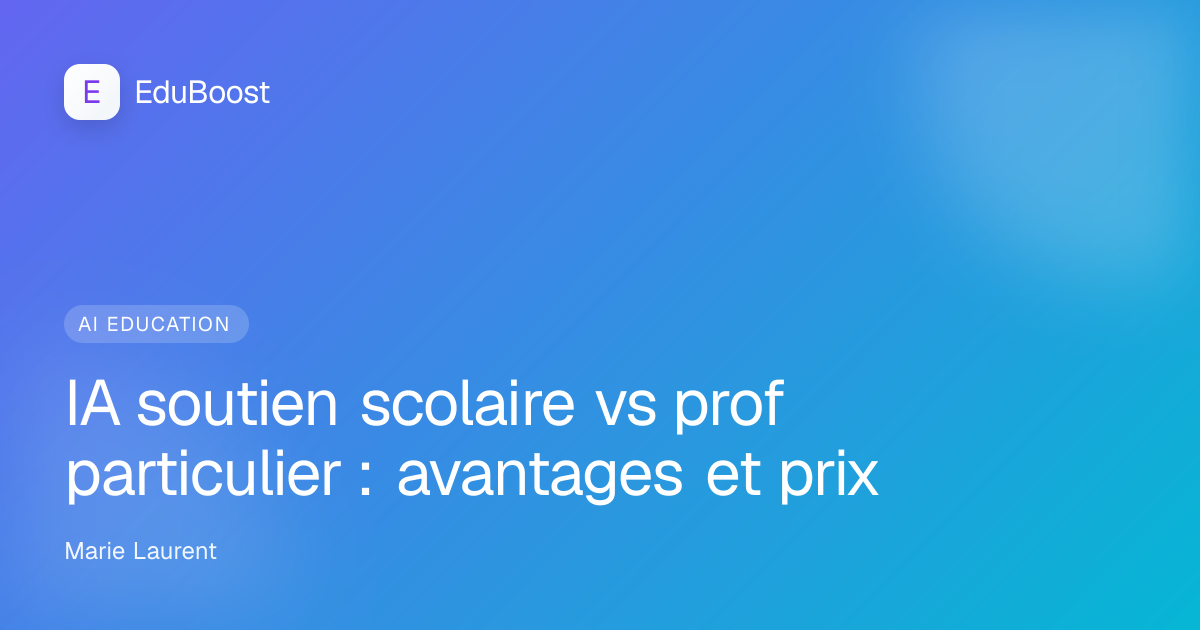 Enfant travaillant sur une tablette avec des cahiers ouverts, soutien scolaire numérique
